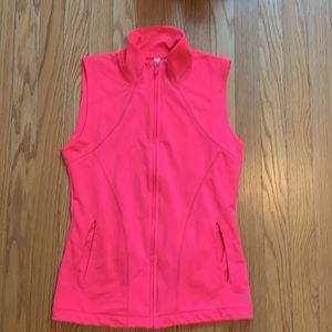 Hot pink vest
